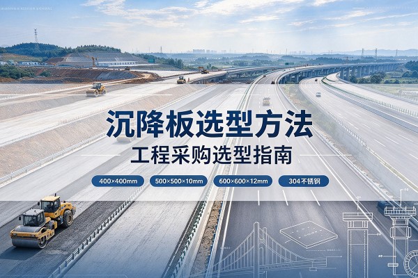 连云港沉降板选择方法