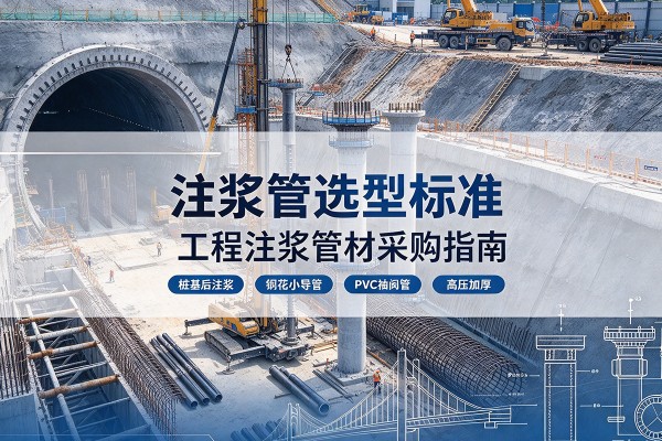 连云港注浆管选型标准