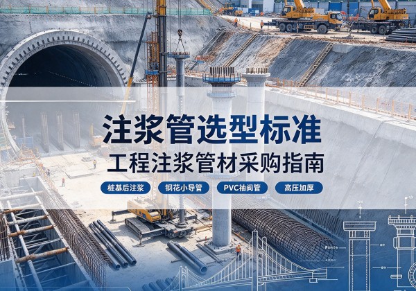 连云港注浆管选型标准